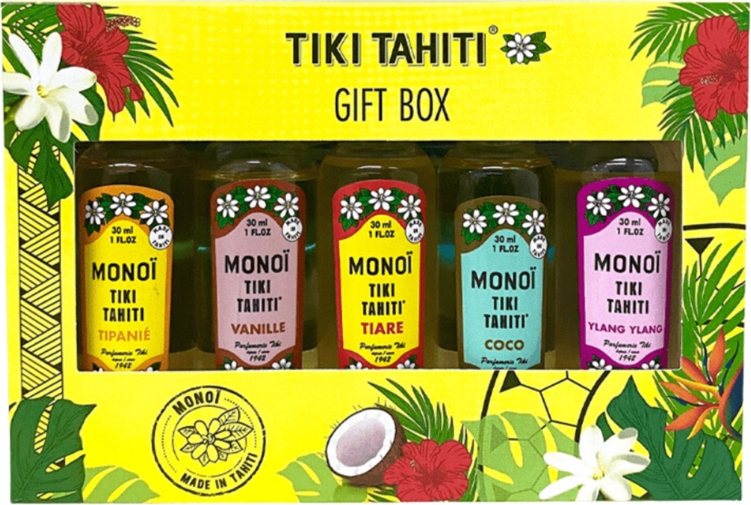 EtnoBotanika  Coconut Monoi Tiki Tahiti Set, 150 ml