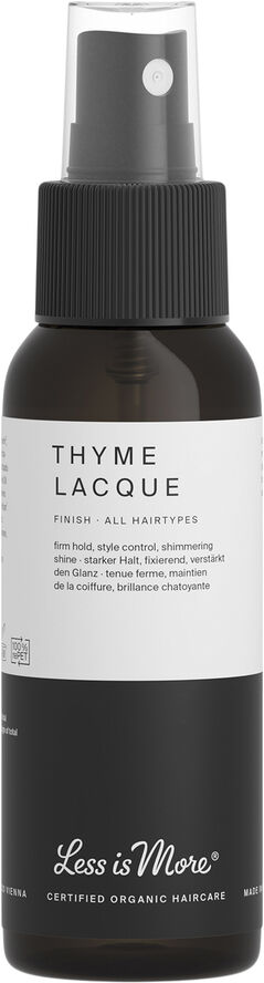 Less Is More Organic Thyme Lacque