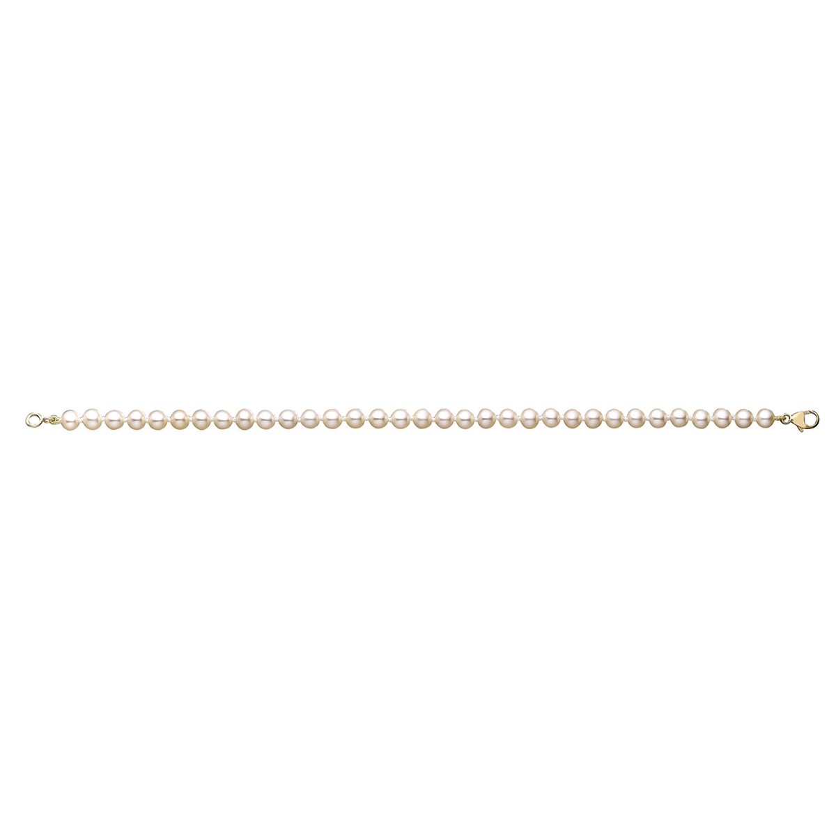 Bracelet Brillaxis perles de culture or 18 carats4,5/5 mm