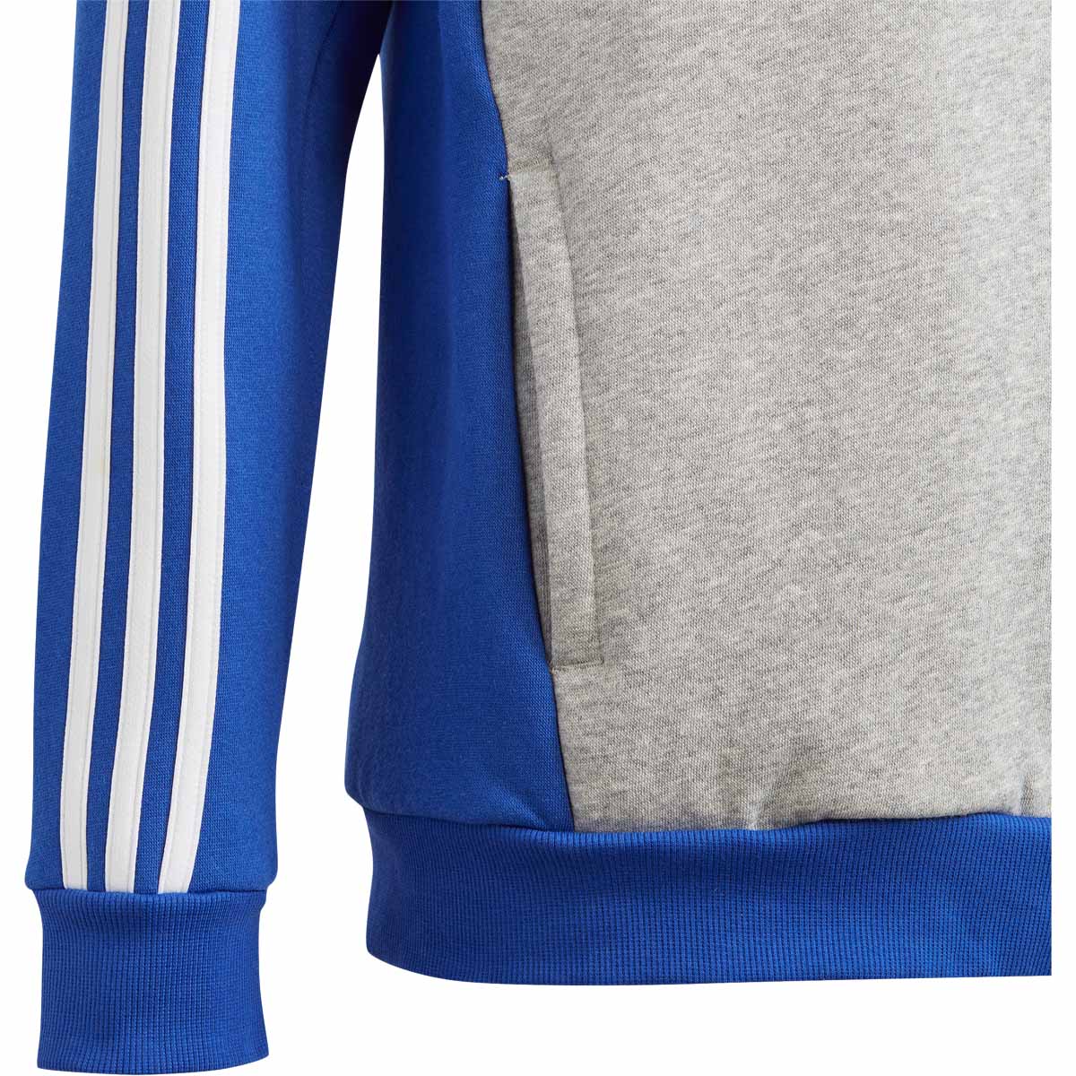 adidas Tiberio 3-Stripes Colorblock Fleece Hættetrøje Børn