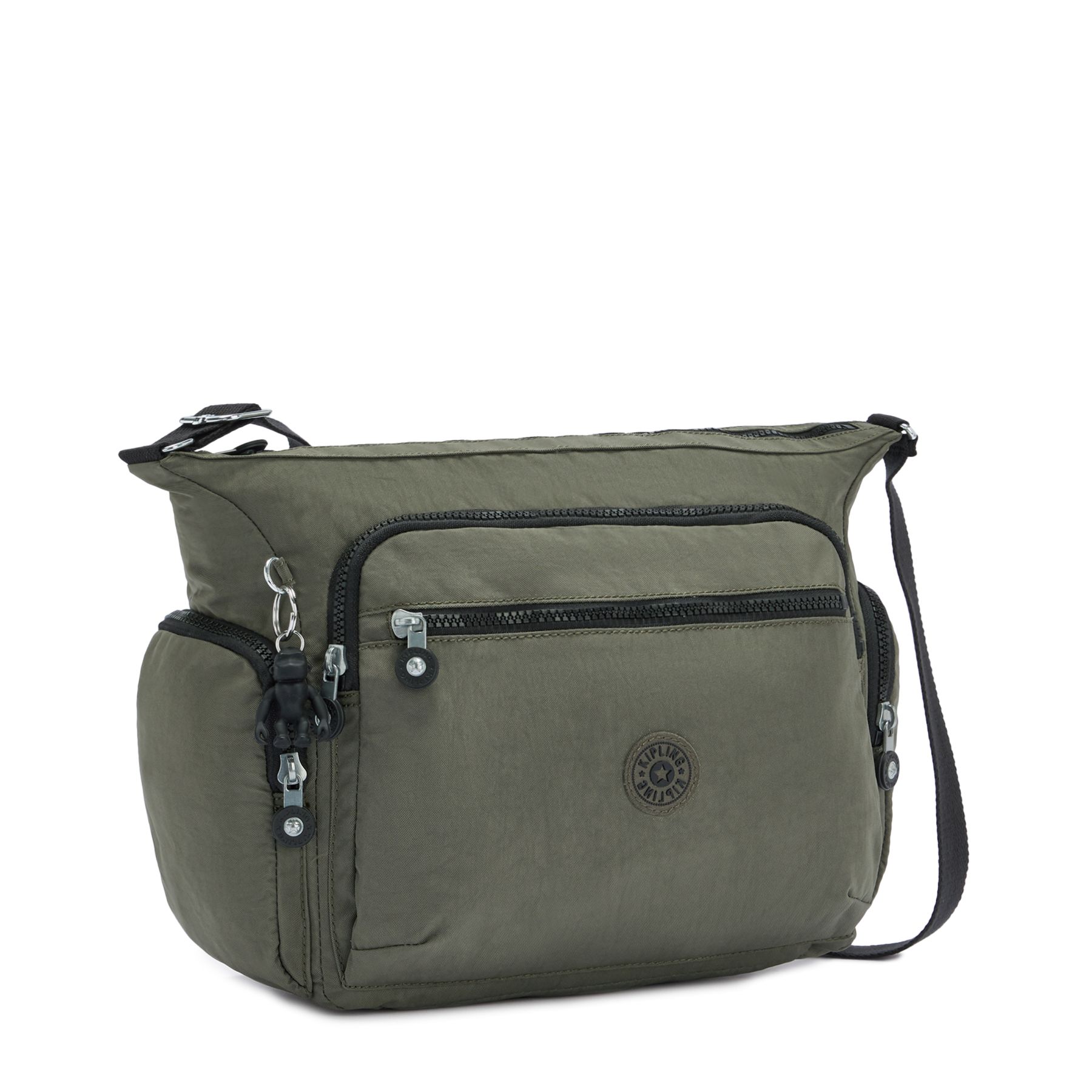 GABBIE  Sac à bandoulière Medium Avec Bretelle Ajustable - Green Moss