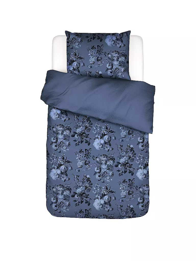 ESSENZA Twill Bettwäsche FLORICE 70x90cm / 140x200cm Bijou Blue hellblau