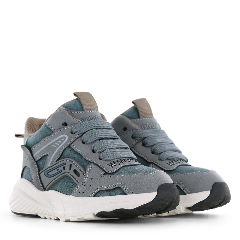 Shoesme sportief blauw sneakertje Microfiber nubuck | Sale