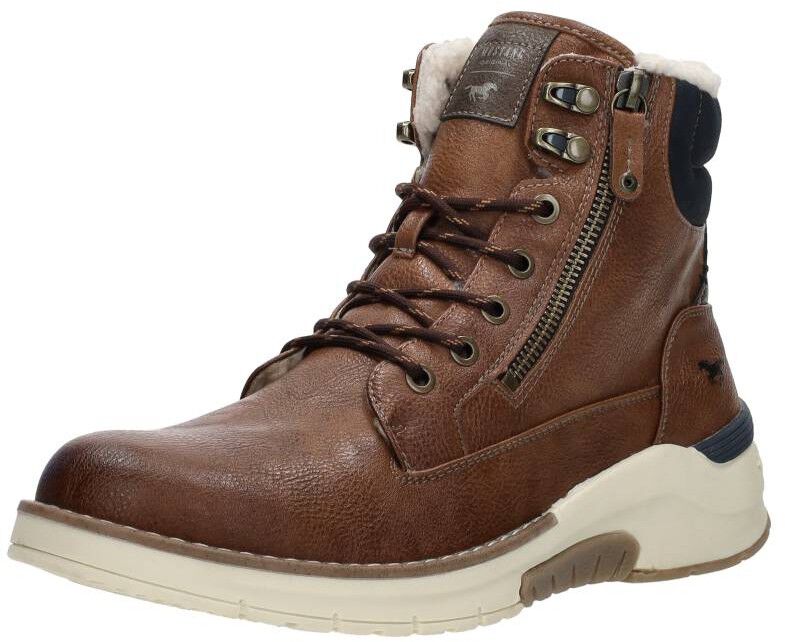 Mustang Veterschoenen Hoog cognac
