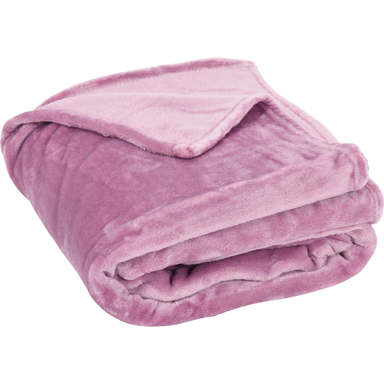 Kuscheldecke Flanell uni 150 x 200 cm