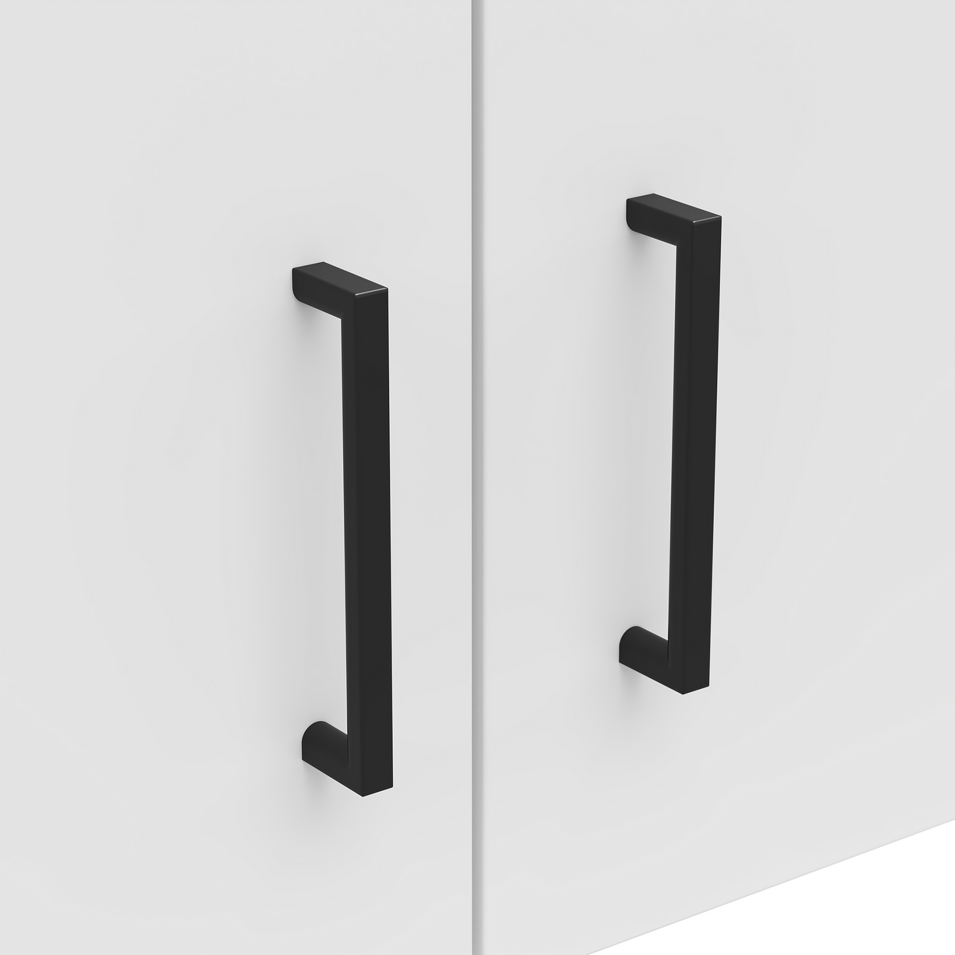 Aufsatzschrank/ Stand-Hängeelement - weiß - 80 cm breit