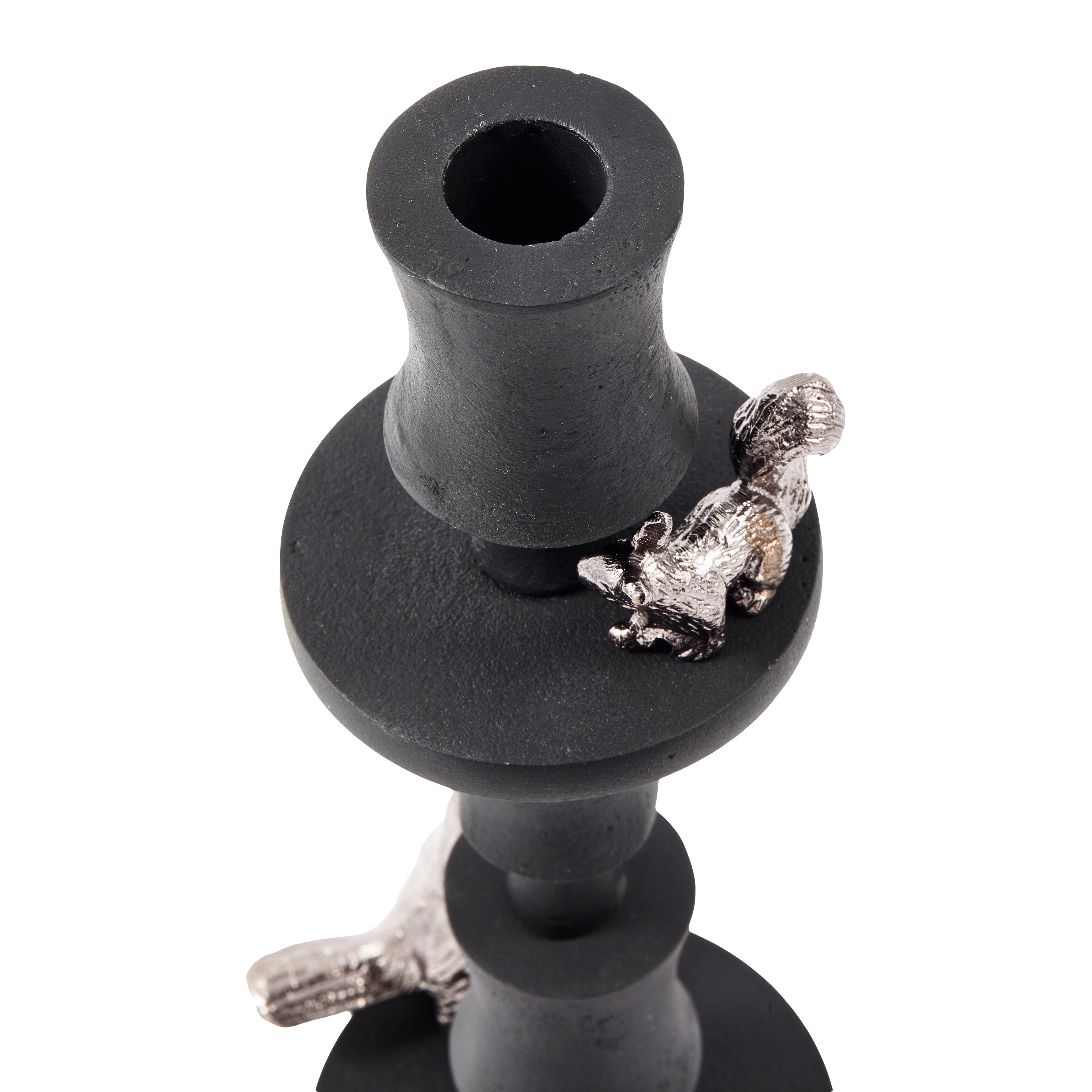 POLSPOTTEN Climbing Pole Kandelaar M - Zwart