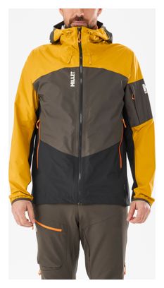 Veste Imperméable Millet Rutor Light 2.5L Noir/Jaune