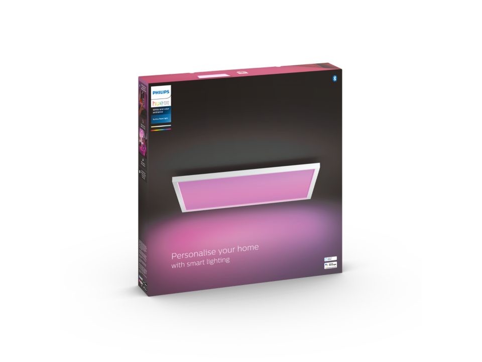 Philips Hue - SurimuSquare Ceiling Lamp - White & Color Ambiance -S