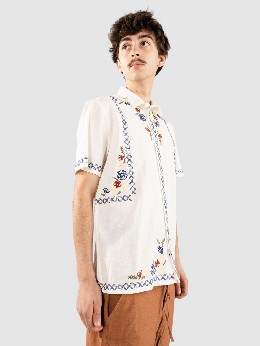 Anerkjendt Theo Cross Stitch Shirt tofu