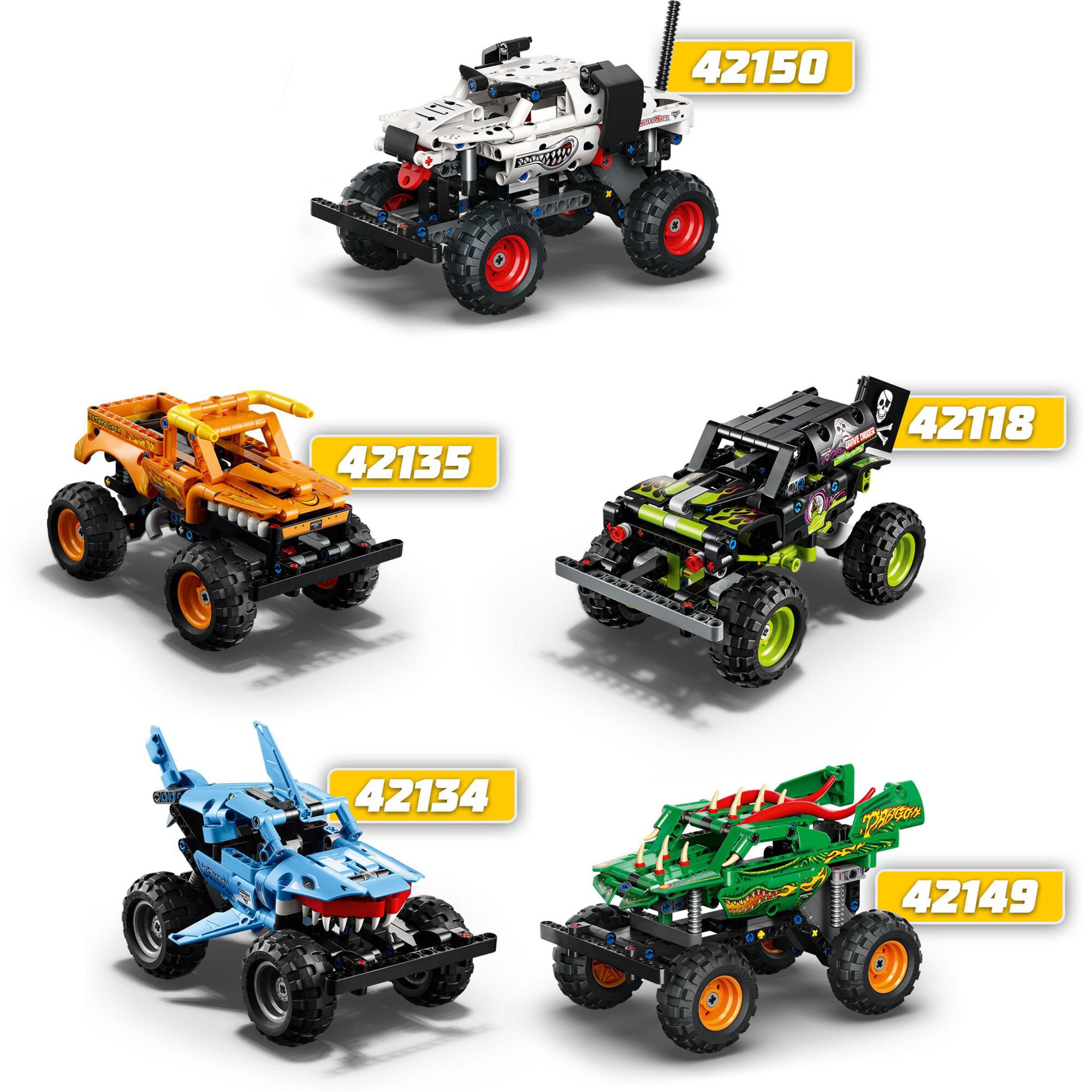 LEGO Konstruktionsspielzeug Technic Monster Jam Dragon
