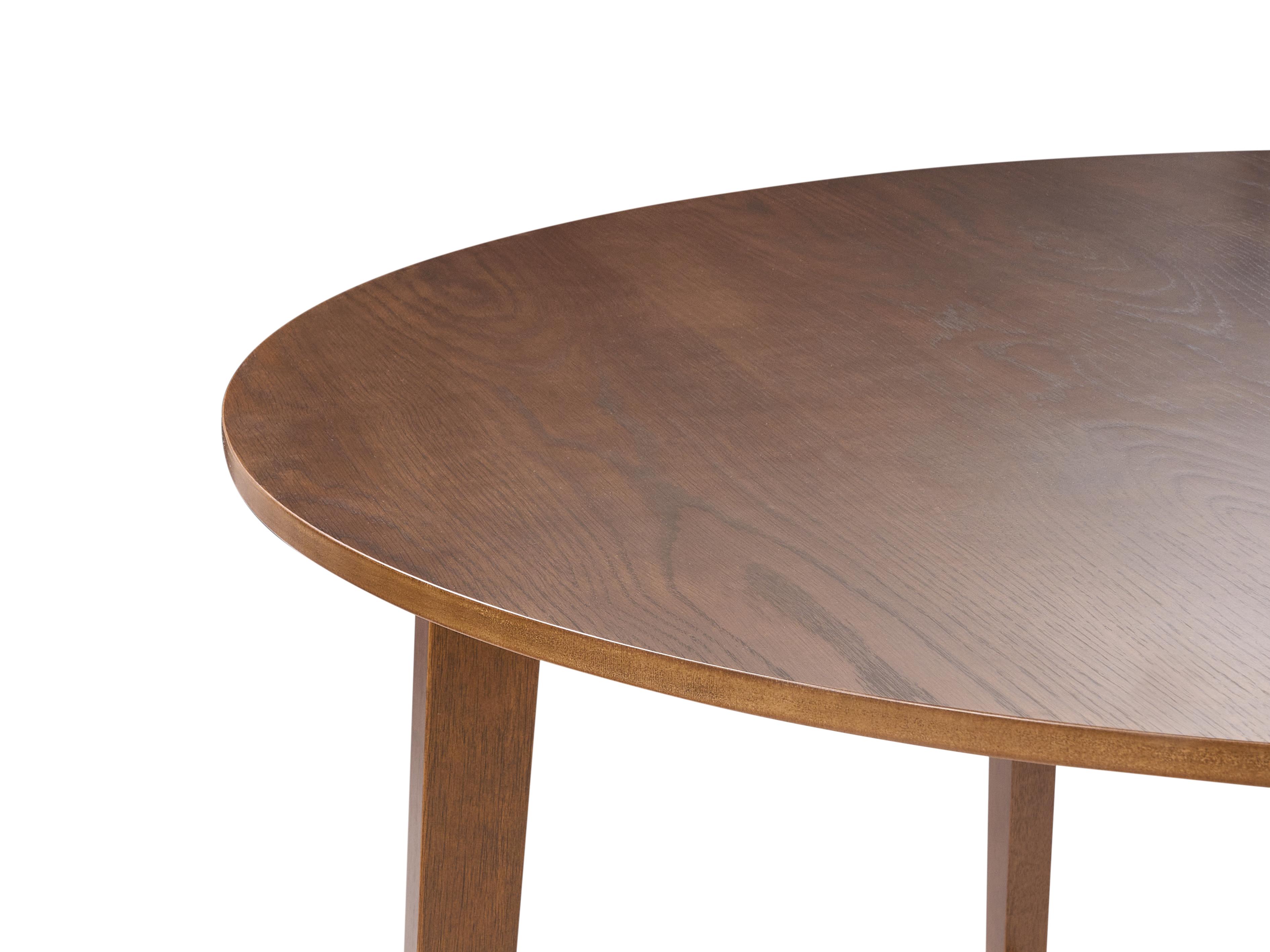 Eettafel WAIPORI Donker eikenhout 140 cm 140 cm