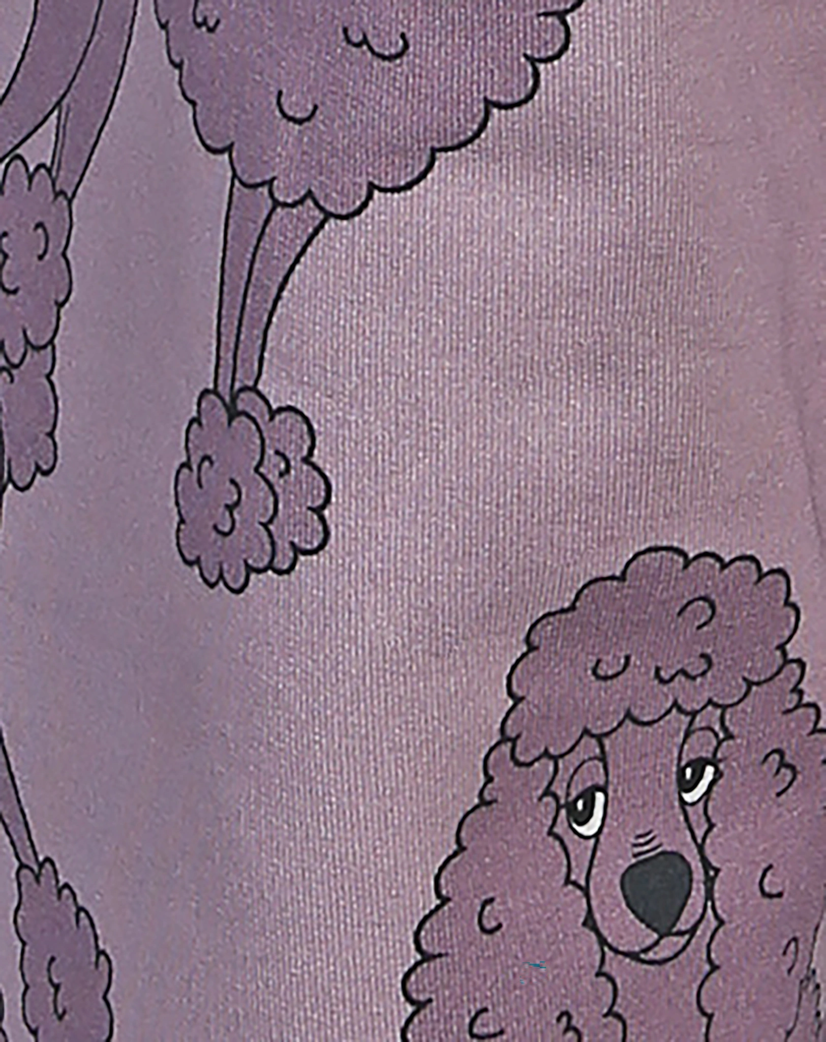 Culotte POODLE in purple