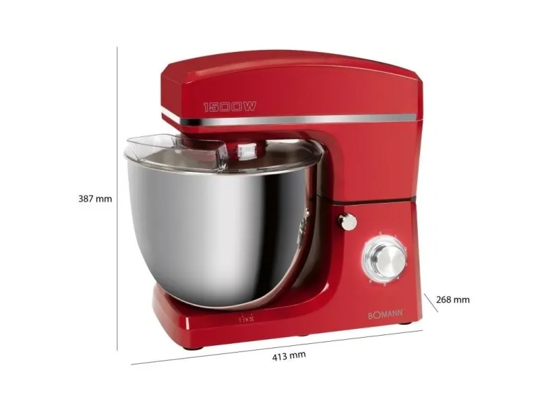 Foodprocessor KM 6036 rød BOMANN
