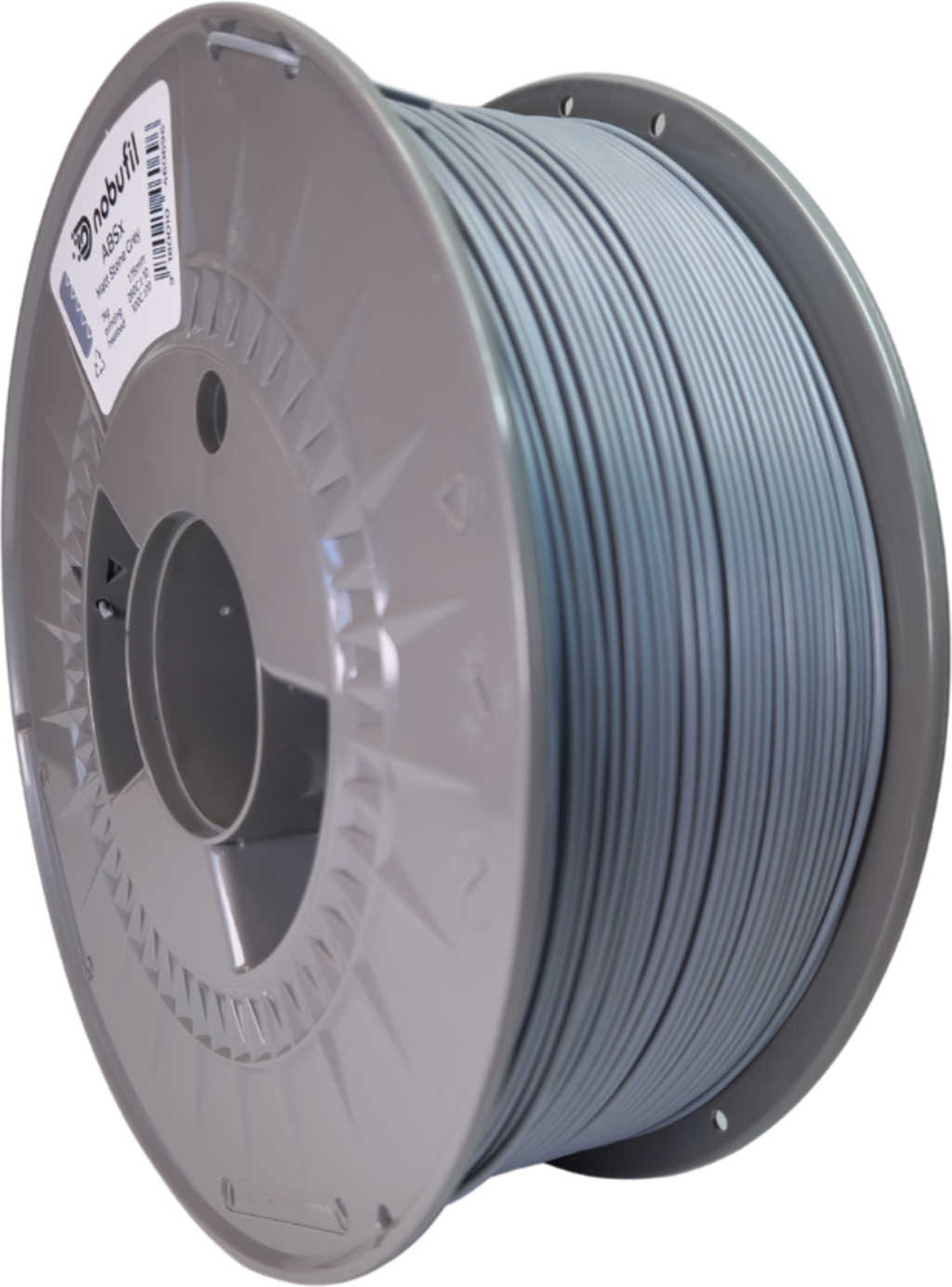 Nobufil  ABSx Matt Stone Grey, 1,75 mm / 1000 g    ABS Filament aus recycelten Kunststoffen