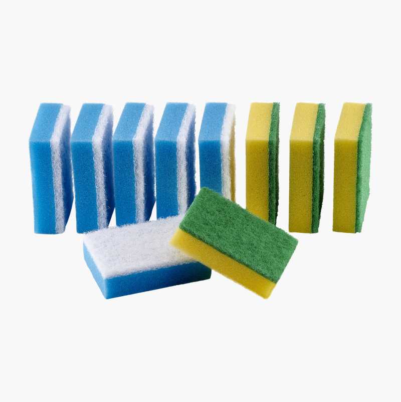 Oppvasksvamp, 10-pk.