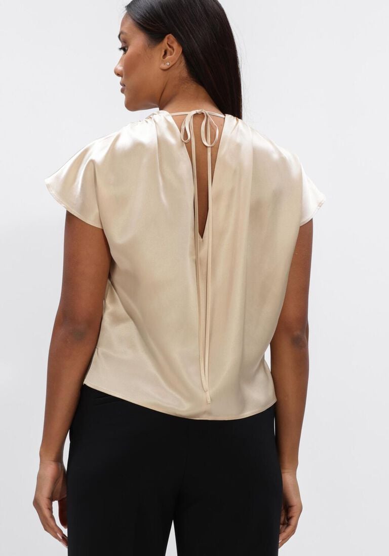 beige luisa cerano tops & t-shirts 238659/3752-00