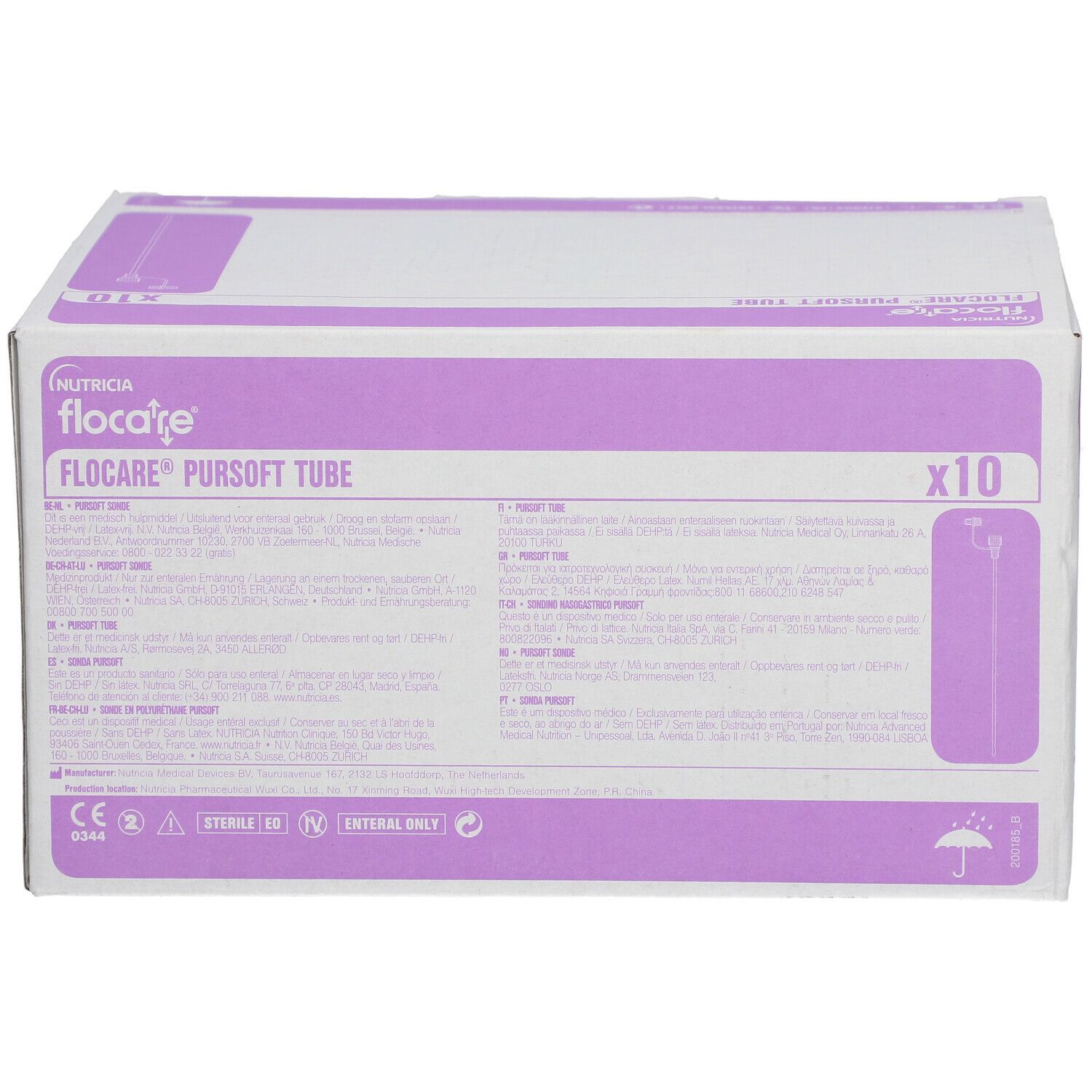 Flocare PURSOFT Sonde Ch8-60 cm