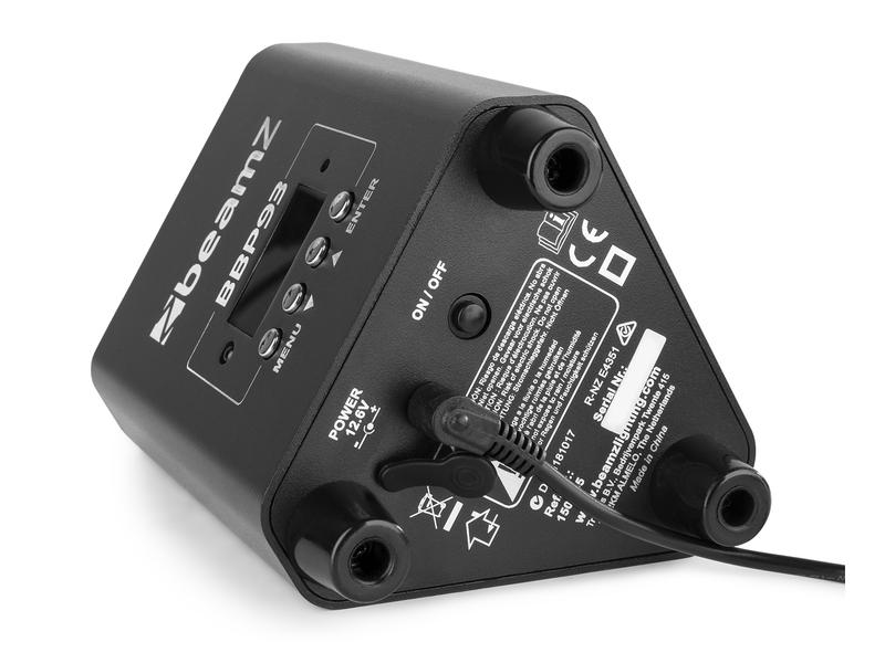 BeamZ Bodenstrahler BBP93 Uplight Par Akkubetriebener LED-Bodenstrahler 3x 10W