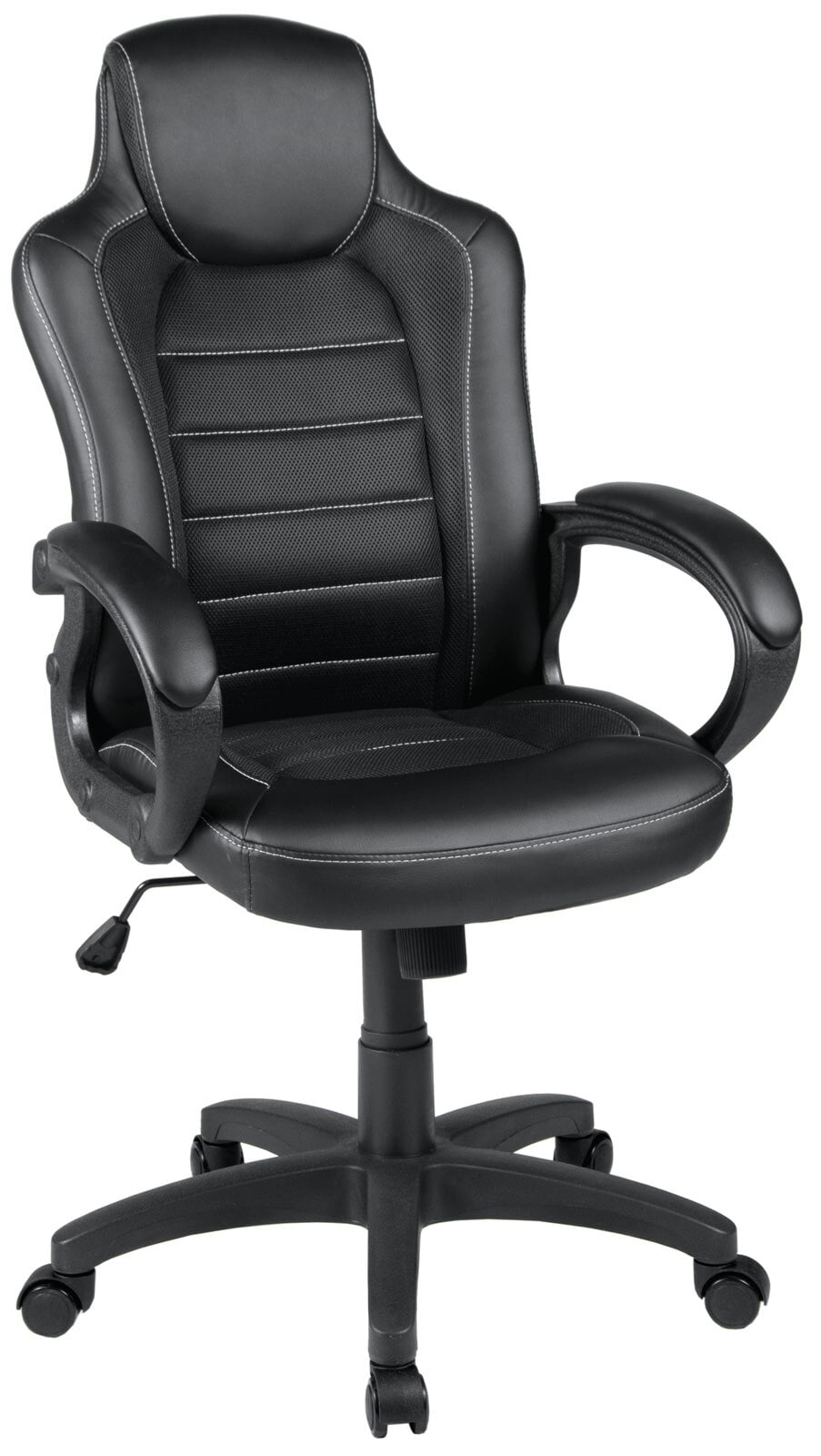 Chefsessel Joris Lederlook Schwarz