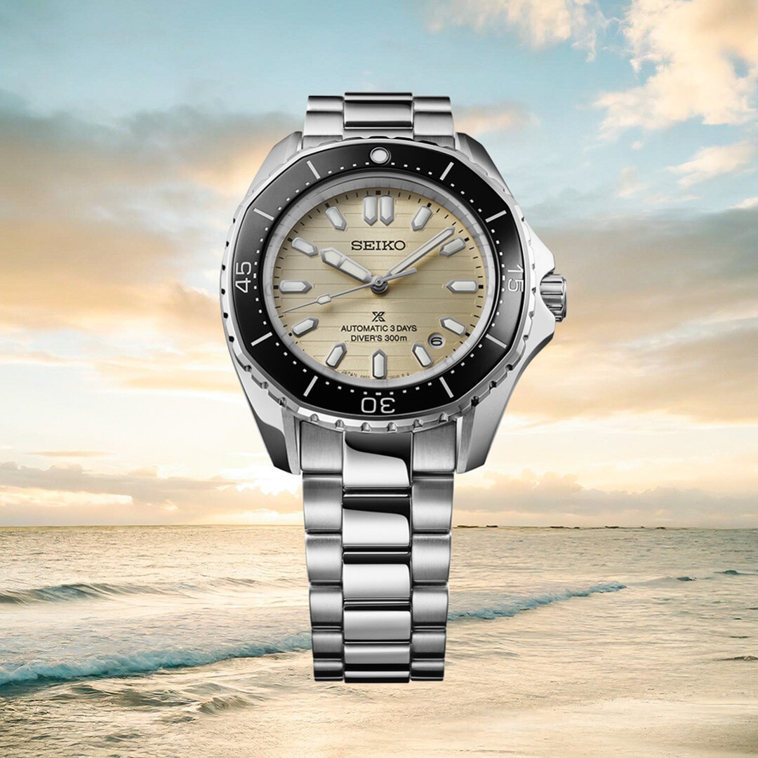 Seiko Prospex Elegant Automatic Diver Pearl White