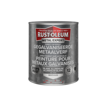 Rust-Oleum gegalvansineerde verf RAL9006 750 ml
