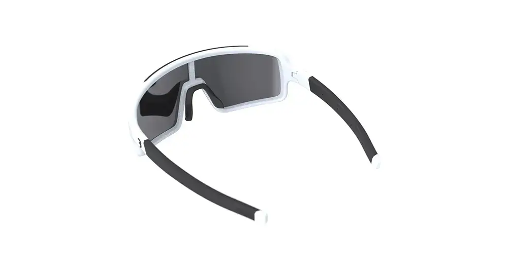 BBB Cycling BSG-69 Chester Sport Zonnebril Smoke Flash Mirror Lens Mat Wit