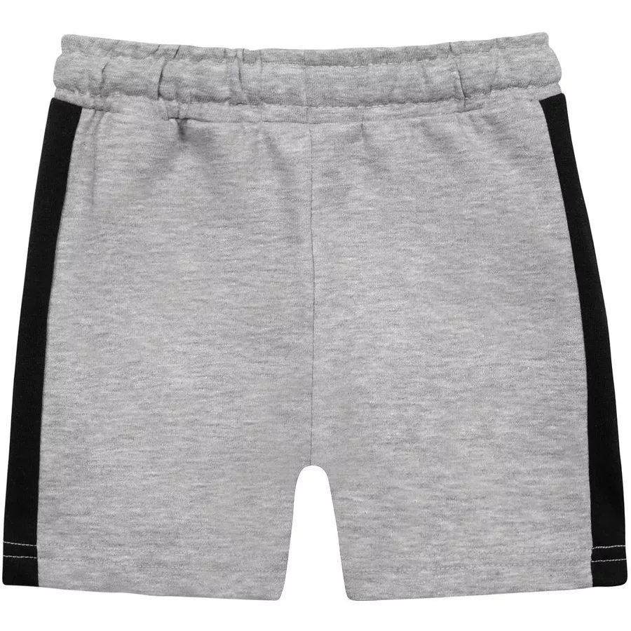 MINOTI Sweatshirt und Shorts im Set SchwarzGrau