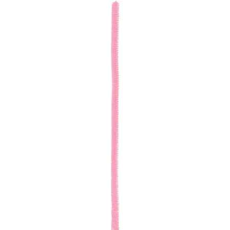 Meyco Chenilledraht, rosa, 8mm, 50cm, 10 Stück
