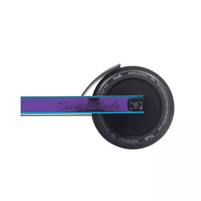 Trottinette freestyle NORTH Switchblade Black/Oil slick