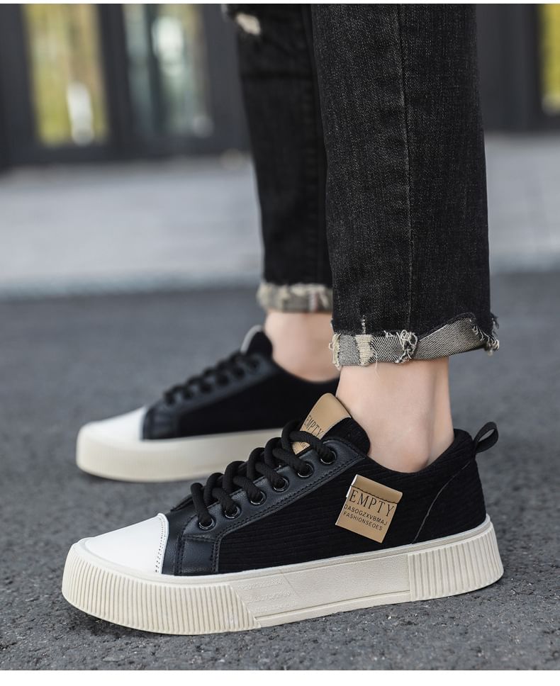 Tanzanite - Platform veterschoenen