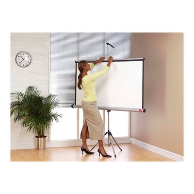 NOBO écran de projection avec trépied - 175 x 133 cm
