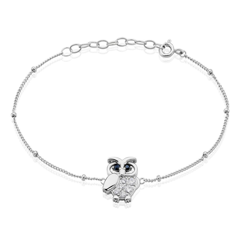 Bracelet Argent Trine Oxydes De Zirconium