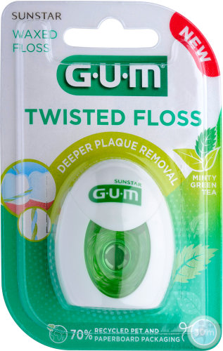 Gum Twisted Floss Fil Dentaire 30m 1 Pièce