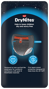Huggies DryNites Boys Tiener Maat L (27-57kg) 9ST