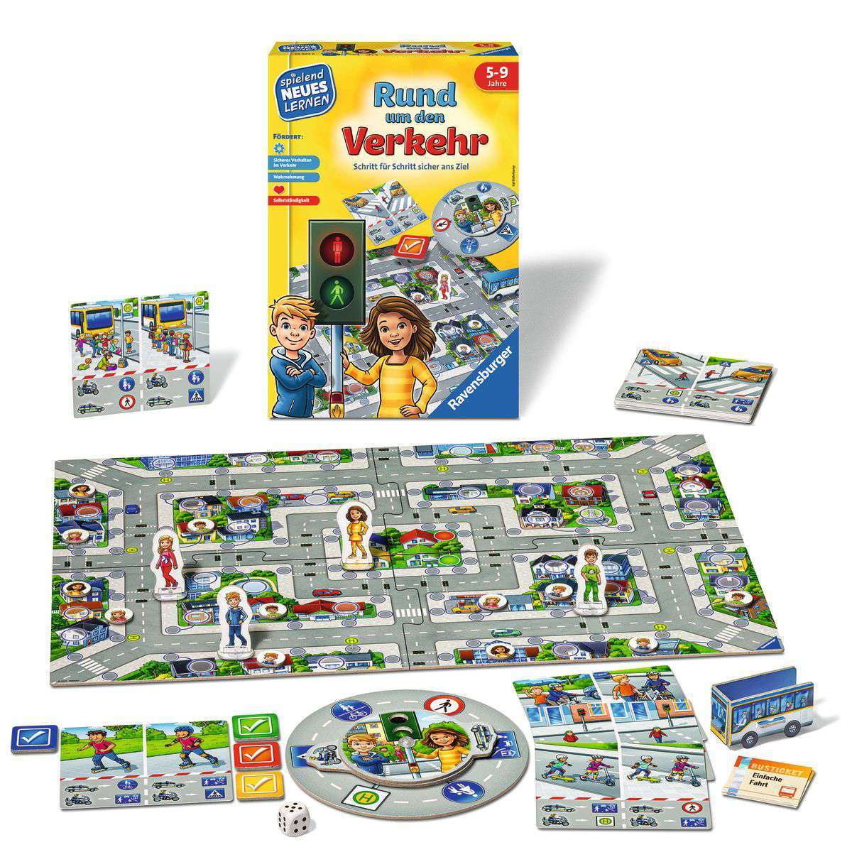 Ravensburger Spiel Rund um den Verkehr