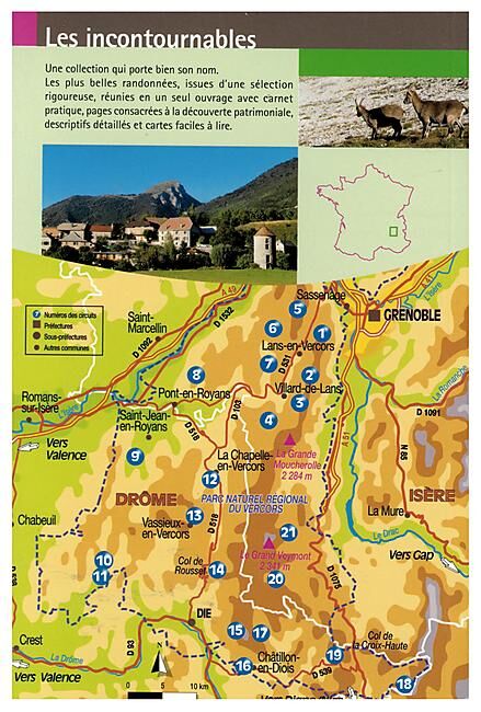 CHAMINA - LE VERCORS 21 BALADES