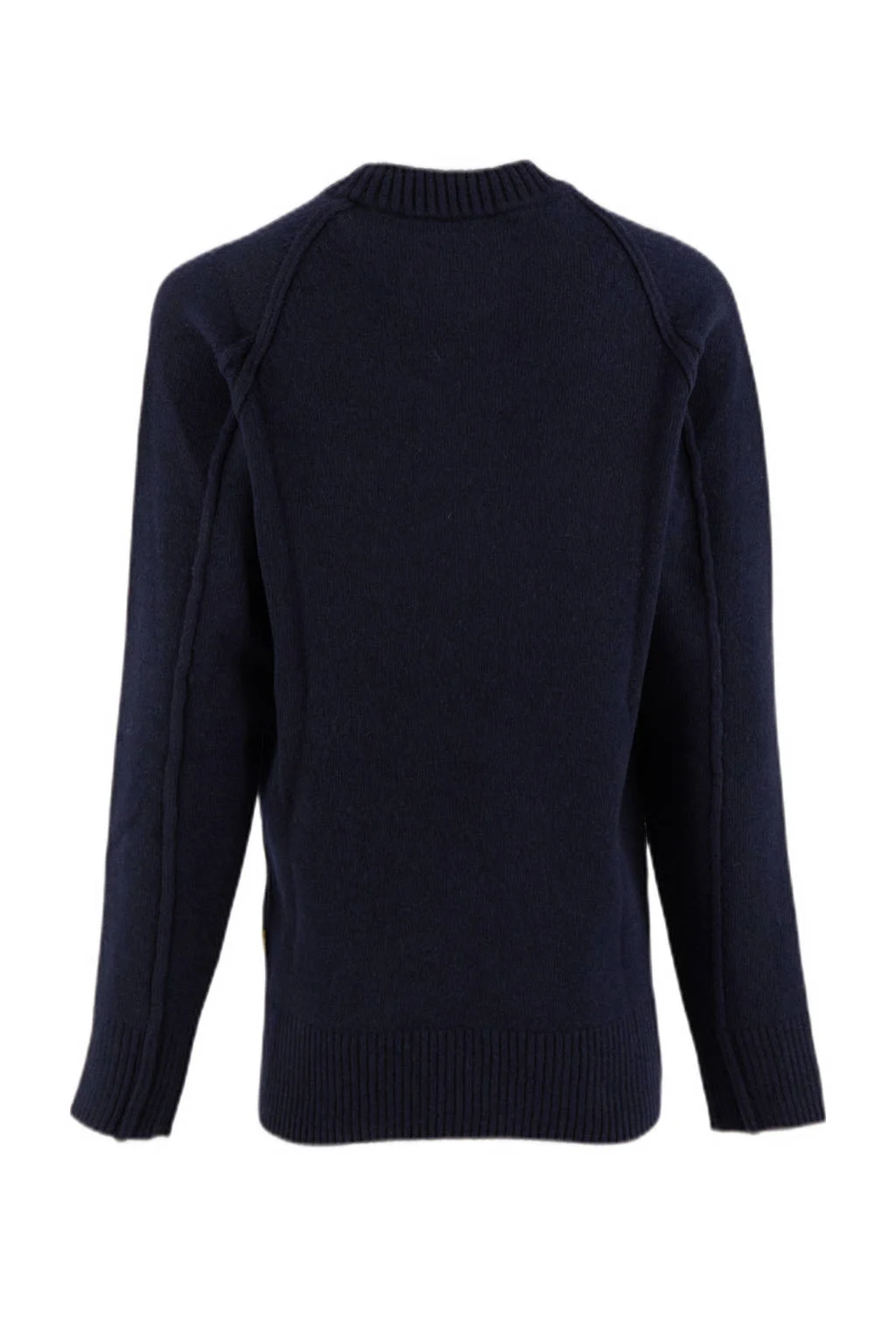 G-STAR wollen gebreide trui blauw