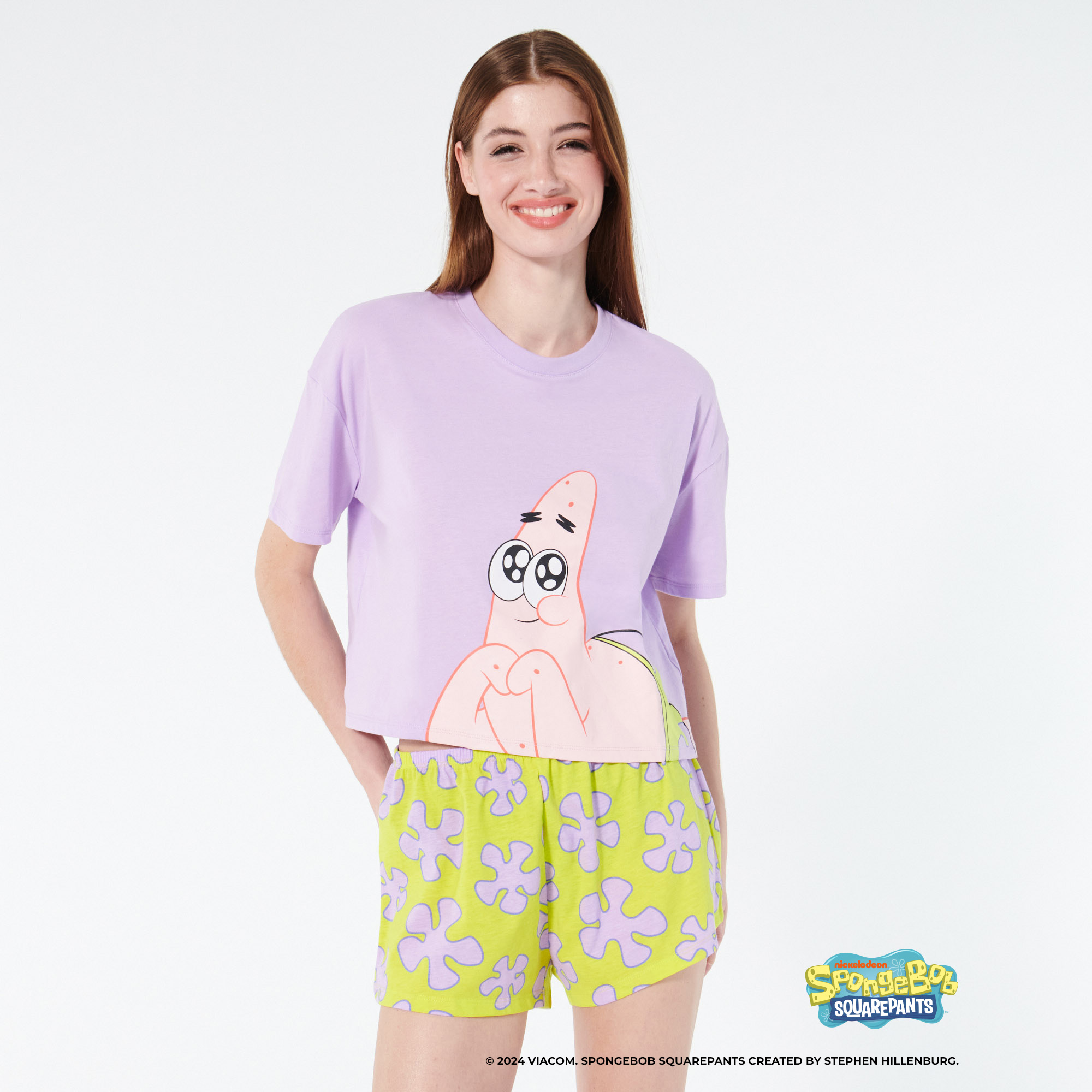 Ensemble de pyjama imprimé en jersey