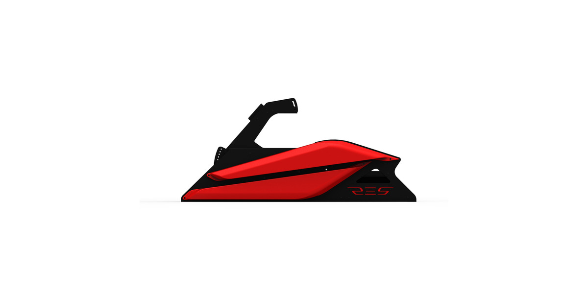 Res-TechGT Cockpit racing simulator  (Zwart/rood)