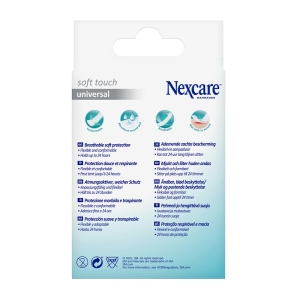 3M NEXCARE Soft Touch universal Pflaster 19x72mm, 20 Stück