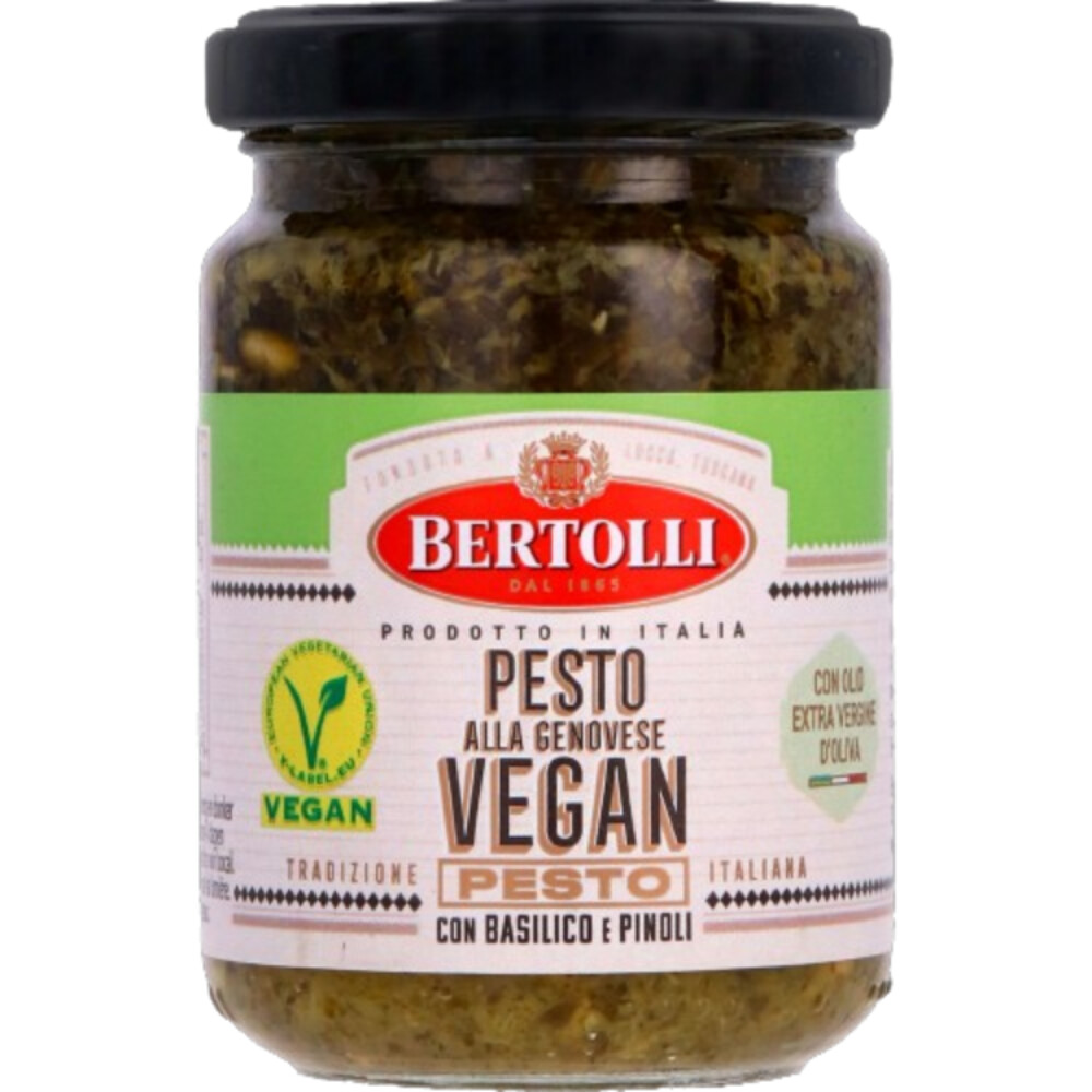 6x Bertolli Pesto Genovese Vegan135 gr