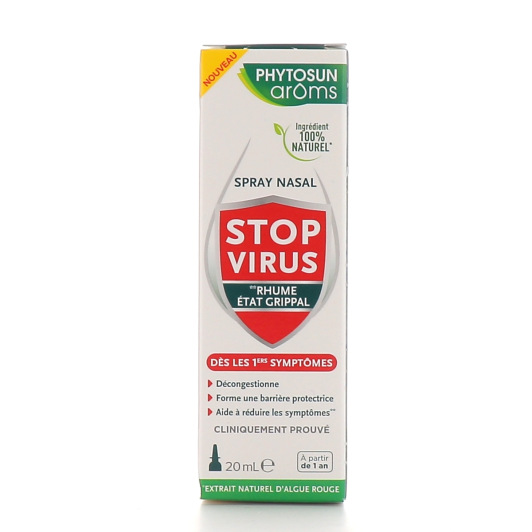 Phytosun Aroms Spray nasal Stop Virus - Rhume, état grippal