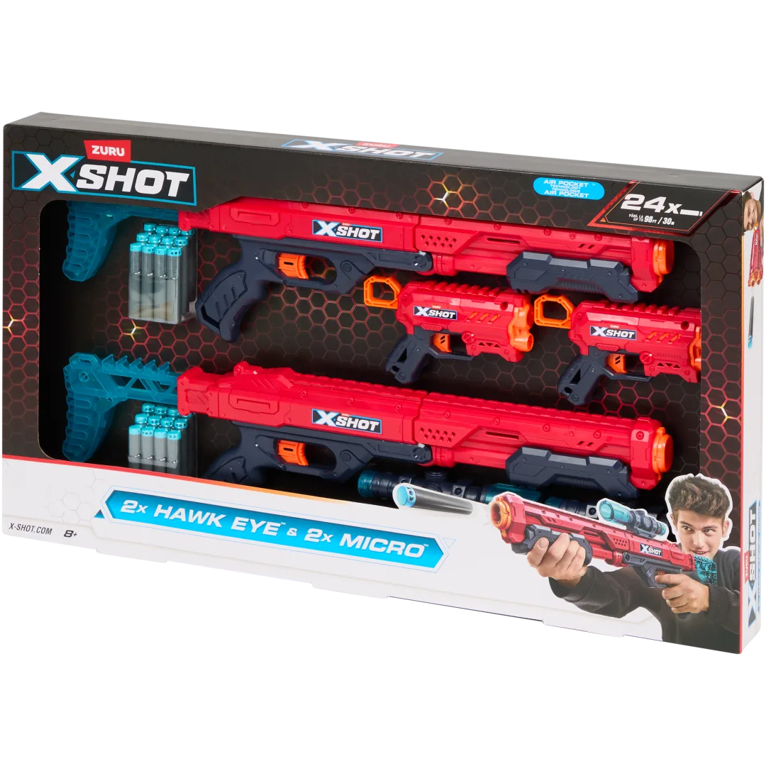 Zuru X-Shot combipack 28-delig