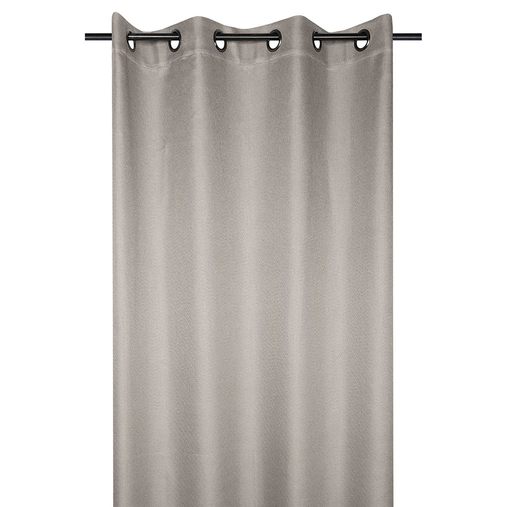 Rideau occultant isolant COPENHAGUE polyester lin 140x260cm