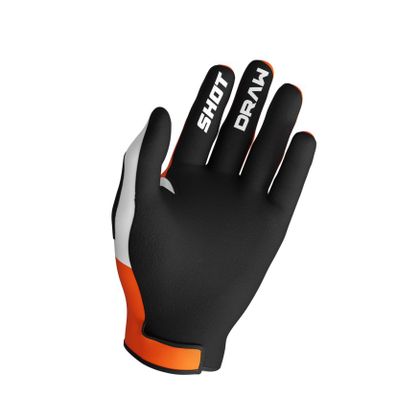 Gants cross Shot DRAW - SKY 2025 - Orange