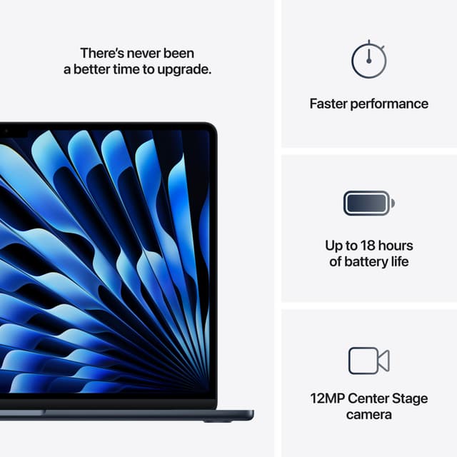 MacBook Air 15 M4 16/512GB (Midnat)