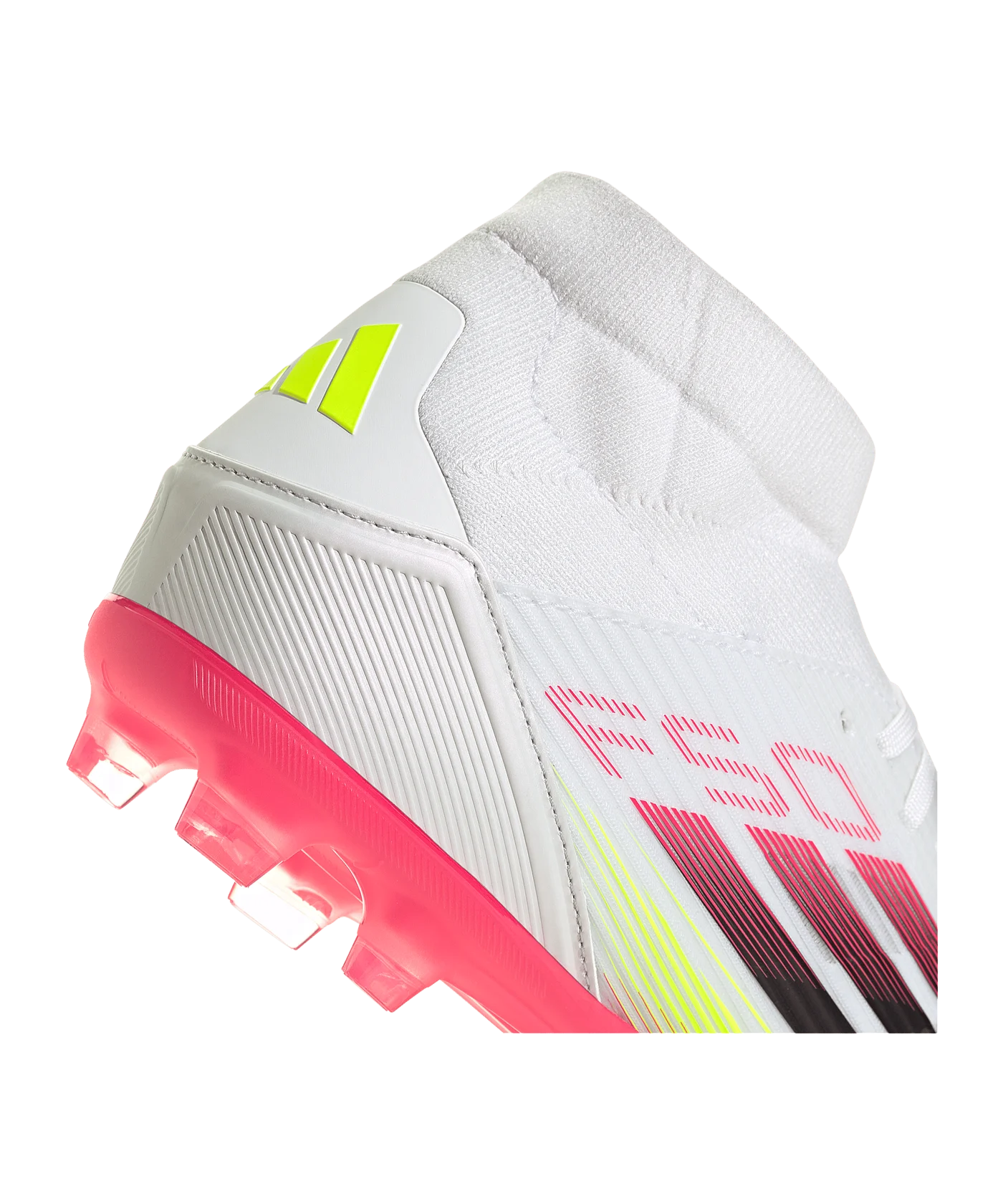 adidas F50 League Mid FG Pure Victory Weiss