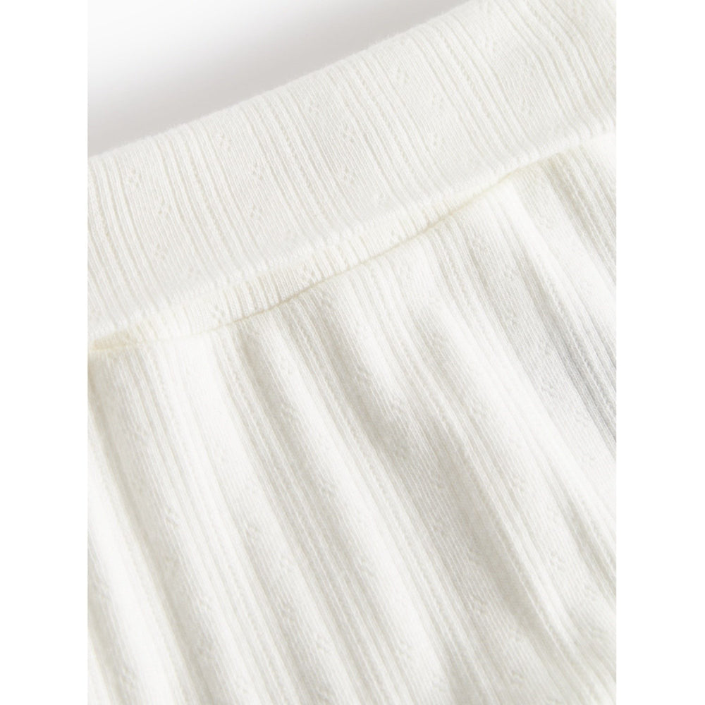 Køb MarMar New Born Modal Pointelle Gentle White Piva Bukser