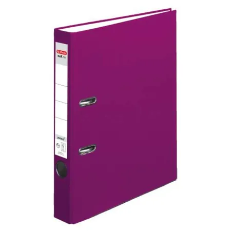 Herlitz Ordner maX.file protect A4 5cm brombeer